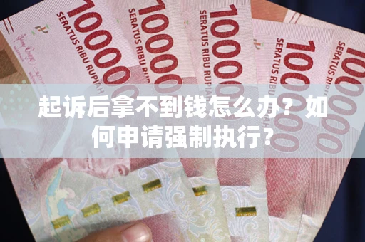 北京起诉后拿不到钱怎么办？如何申请强制执行？