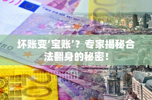 北京坏账变‘宝账’？专家揭秘合法翻身的秘密！