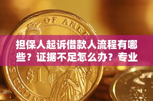 北京担保人起诉借款人流程有哪些？证据不足怎么办？专业律师解答