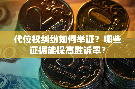 北京代位权纠纷如何举证？哪些证据能提高胜诉率？