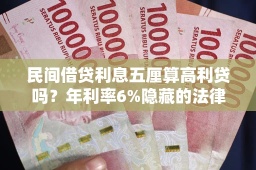北京民间借贷利息五厘算高利贷吗？年利率6%隐藏的法律风险全解析
